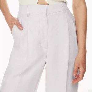 Aritzia Wilfred The Effortless Pant Linen - Size 2